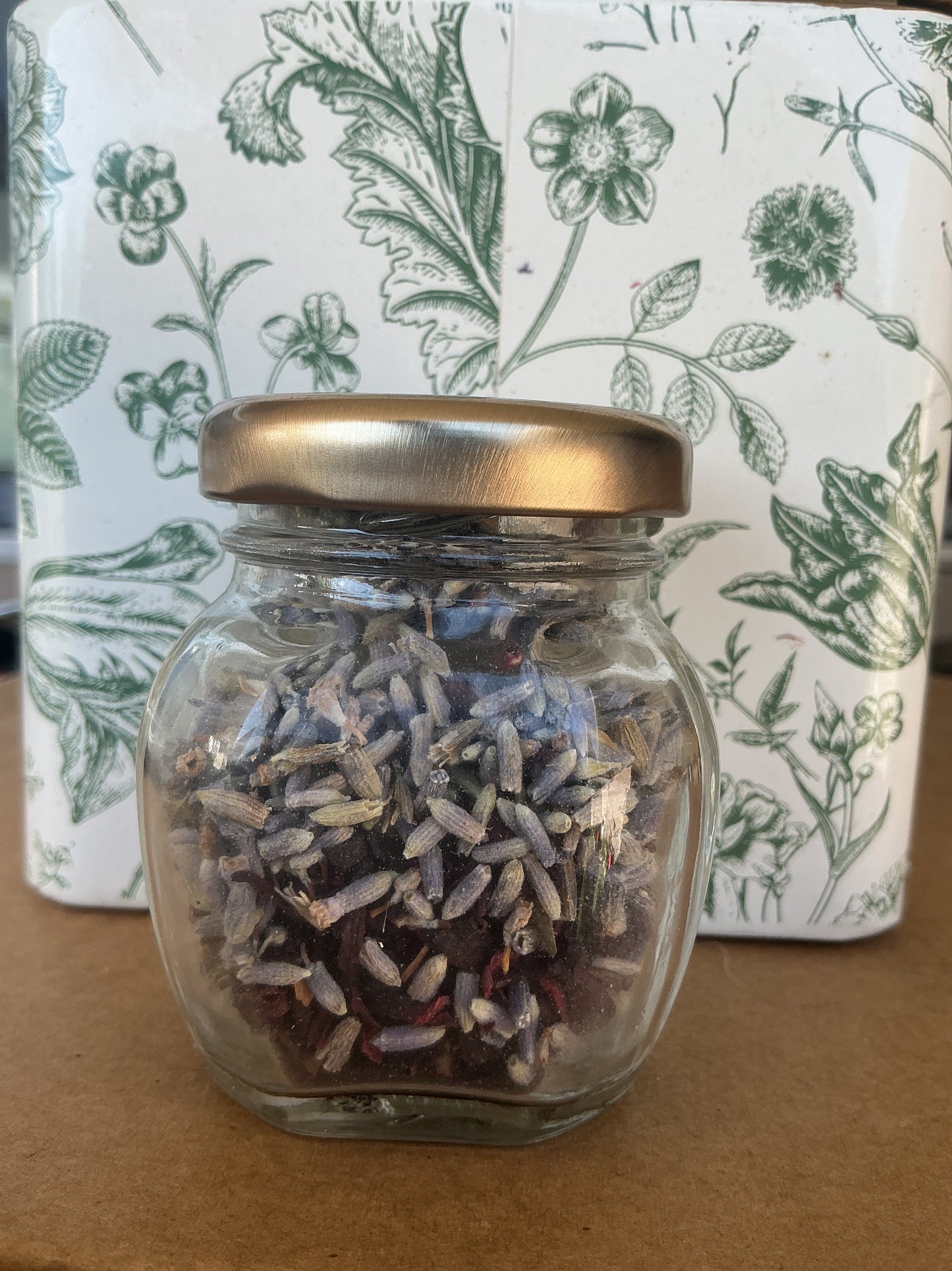 Herb Jars - Lavender & Hibiscus Mix