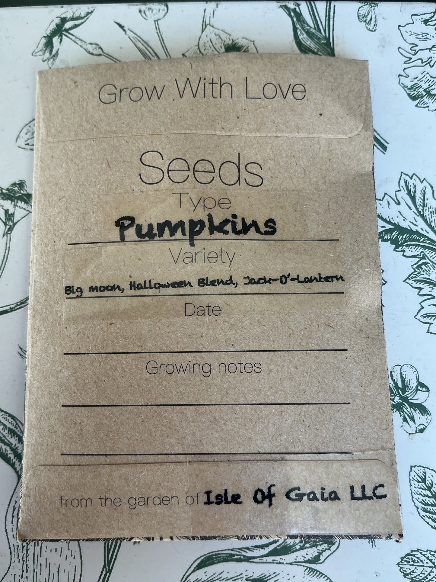 SEEDS - Pumpkin Mix
